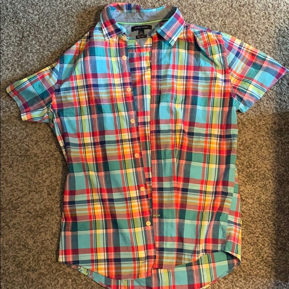 Men’s Tommy Hilfiger Plaid Button Down